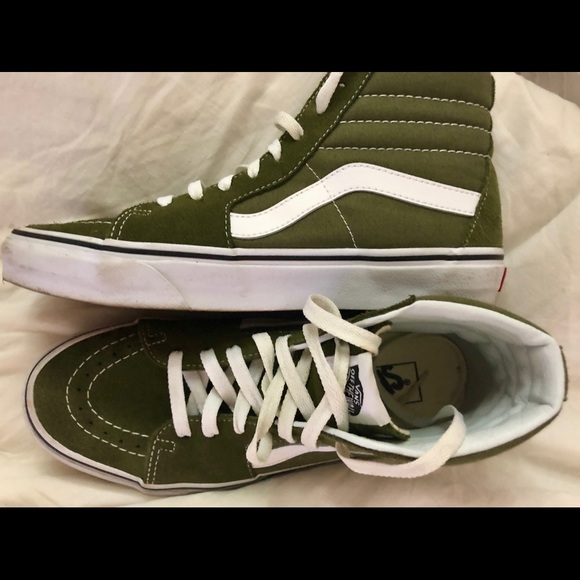 Vans Shoes - VANS SK8-HI Unisex Olive Green